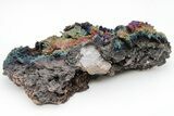 Vibrant, Iridescent Hematite After Goethite Formation - Georgia #209822-1